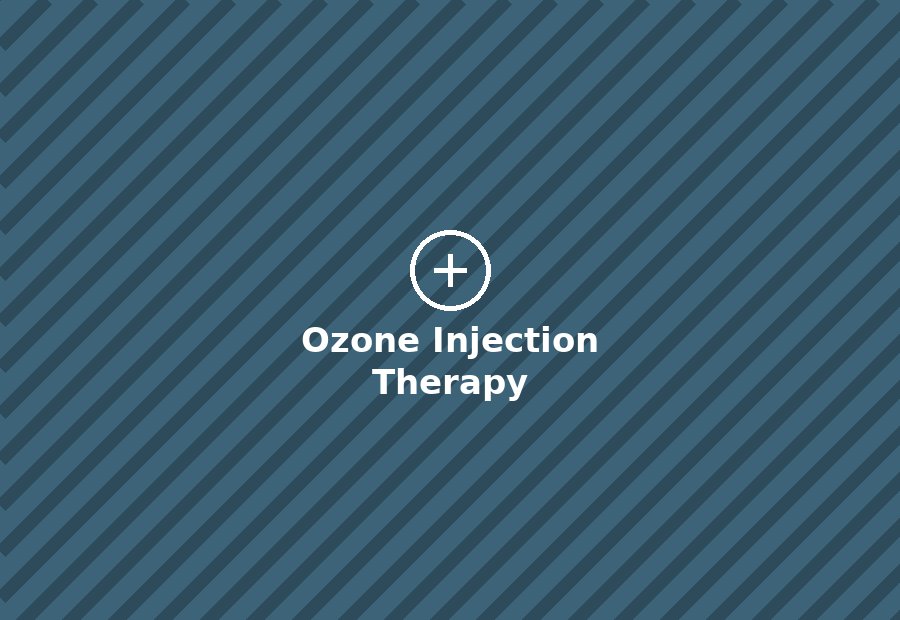 Ozone injection therapy
